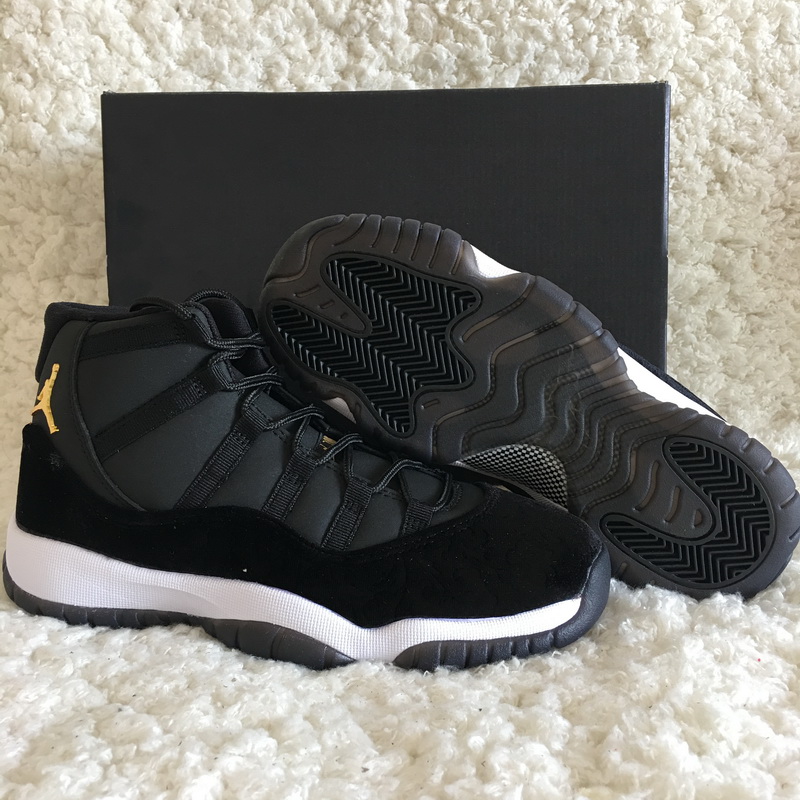 Super Max Air Jordan 11 Black Heiress GS